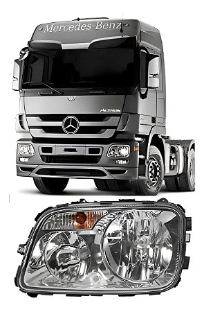 Farol Principal Actros 2009 2010 2011 2012 2015 Esquerdo