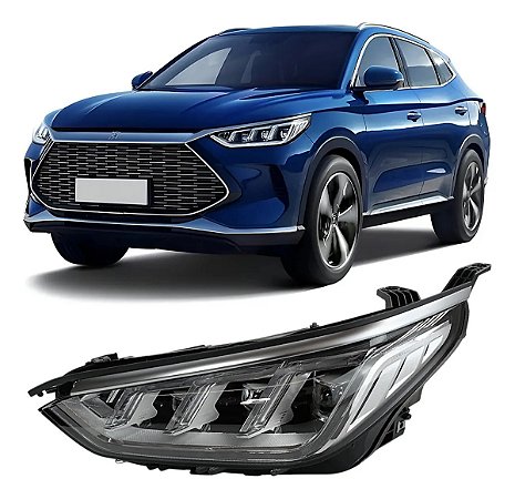 Farol Dianteiro Led Byd Song Plus 2023 2024 2025 Esquerdo