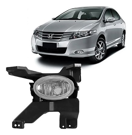 Farol De Milha Honda City 2009 2010 2011 2012 Esquerdo