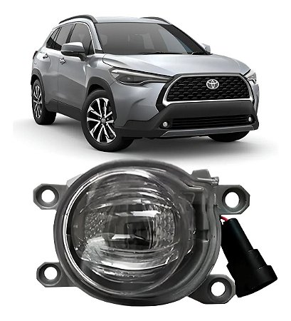 Farol Led Milha Corolla Cross 2021 2022 2023 2024 Direito