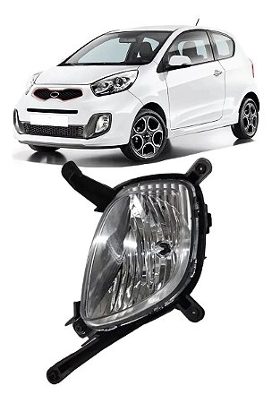 Farol De Milha Auxiliar Picanto 2014 2015 Lado Esquerdo