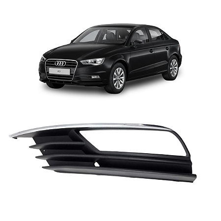 Grade Farol De Milha Audi A3 Sedan 2014 15 2016 Le Motorista