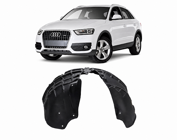 Parabarro Dianteiro Audi Q3 2012 2013 2014 2015 Esquerdo