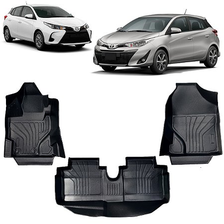 Tapete Interno Bandeja Toyota Yaris 2019 2020 2021 2022 2023 2024 2025