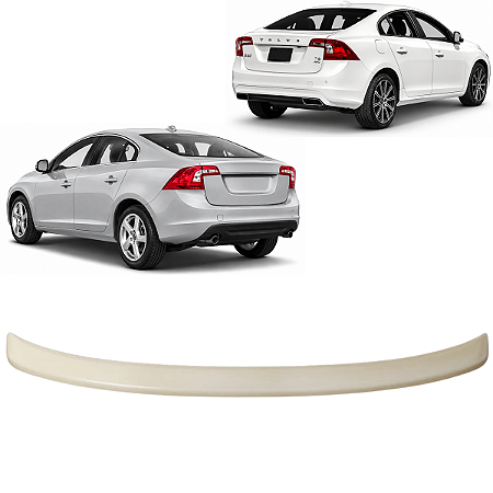 Aerofolio Tampa Porta Malas Traseiro Volvo S60 2011 2012 2013 2014 2015 2016 2017 2018 Novo