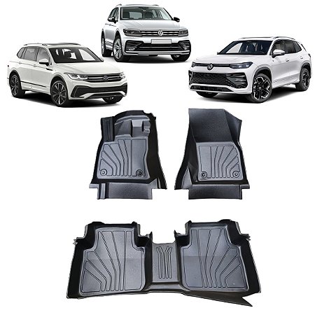 Tapete Interno Bandeja VW Tiguan 2021 2022 2023 2024 2027