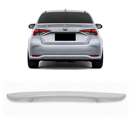 Aerofolio Tampa Traseira Perfil Médio Toyota Corolla 2022 2023 2024 2025 2026 Novo Para Pintura