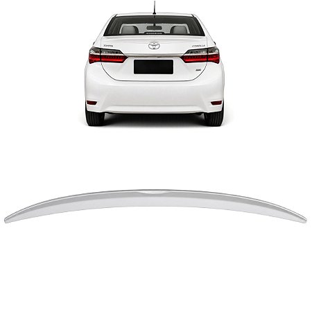 Aerofolio Tampa Malas Traseiro Perfil Baixo Toyota Corolla 2016 2017 2018 2019 Novo