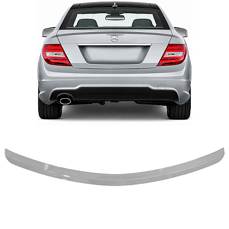 Aerofólio Spoiler Tampa Traseiro Mercedes C180 C180K C200 C200K 2008 2009 2010 2011 2012 2013 2014