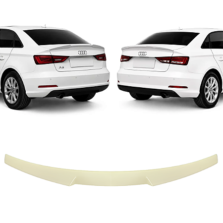 Aerofolio Spoiler Tampa Traseira Audi A3 Sedan 2014 2015 2016 2017 2018 2019 2020