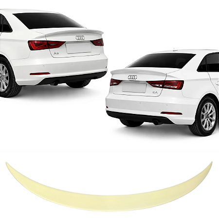 Aerofolio Spoiler Tampa Traseira Audi A3 Sedan 2014 2015 2016 2017 2018 2019 2020