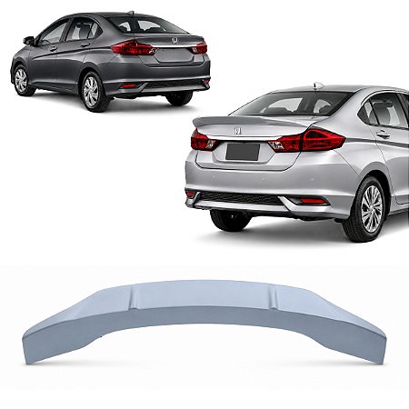 Aerofolio Tampa Porta Malas Traseiro Perfil Médio Honda City 2015 2016 2017 2018 2019 2020 2021 Novo