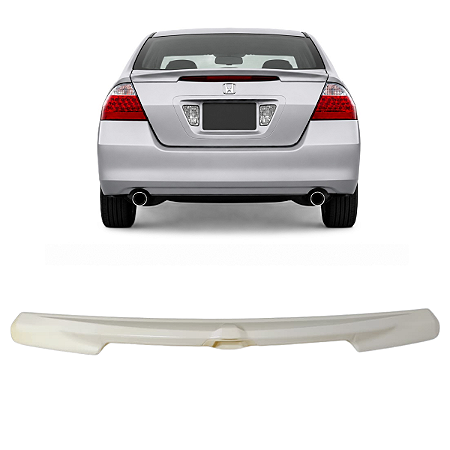 Aerofolio Tampa Porta Malas Traseira Perfil Médio Honda Accord 2005 2006 2007 Novo