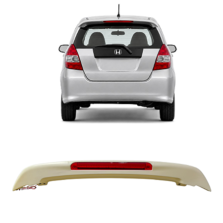 Aerofolio Spoiler Tampa Traseira Honda Fit 2005 2006 2007 2008 Novo