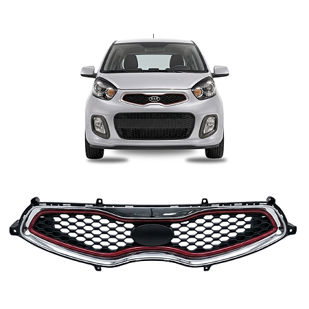 Grade Superior Parachoque Dianteira Picanto 2014 2015