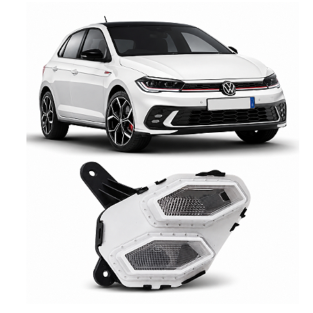 Farol Milha Auxiliar Led Polo Gts 2023 2024 2025 Direito