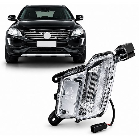 Farol Milha Led Volvo Xc60 2014 2015 2016 2017 Esquerdo