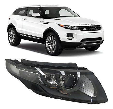 Farol Led Evoque 2012 2013 2014 2015 Lado Direito Novo
