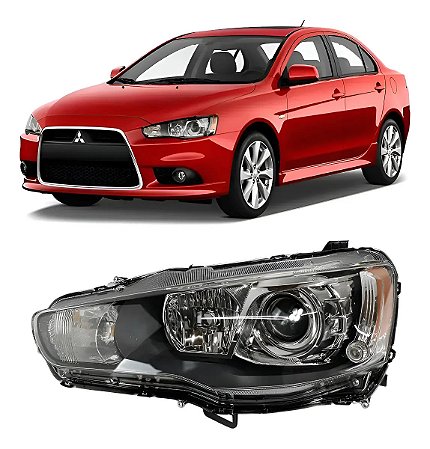 Farol Lancer Xenon 2011 2013 2014 2015 2016 2018 Esquerdo