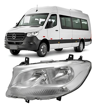Farol Sprinter 314 315 416 516 517 2020 2022 2024 Esquerdo