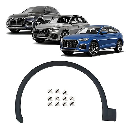 Friso Alargador Dianteiro Audi Q5 2021 2023 2025 Esquerdo