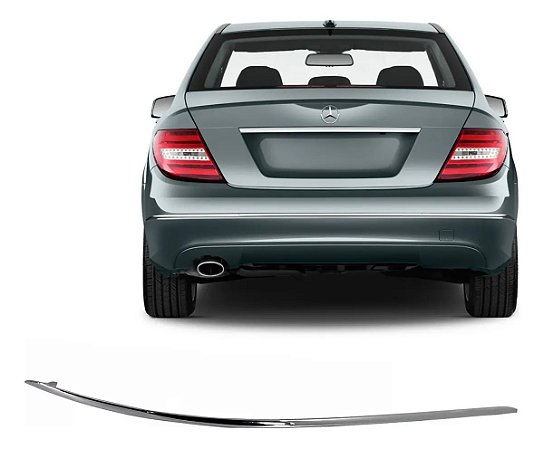 Friso Traseiro Mercedes C180 C200 2007 2008 2011 Esquerdo