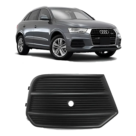 Grade Milha Com Furo Sensor Audi Q3 2016 2017 2018 2019 Direito Passageiro 8U0807682Q4U8