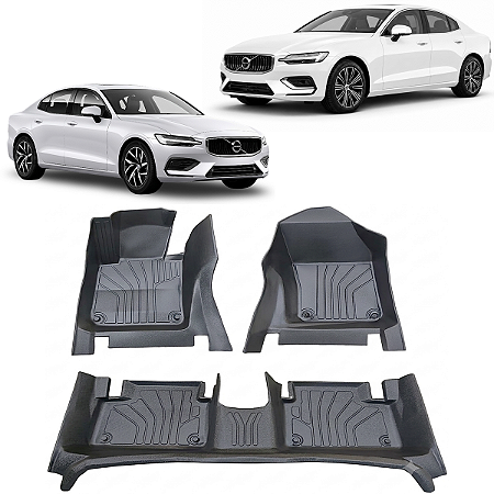 Tapete Acabamento Interno Volvo s60 2019 2020 2021 2022 Novo