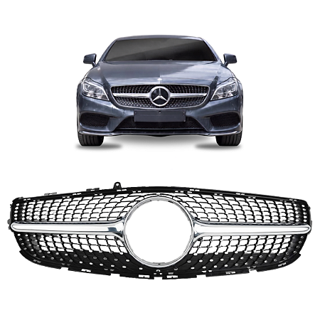 Grade Diamond Cromada Mercedes W218 Cls400 2015 16 2017 2018