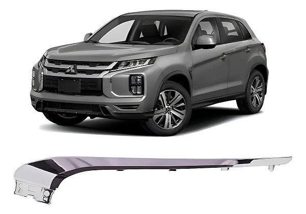 Friso Superior Outlander Sport 2020 2021 2022 Esquerdo