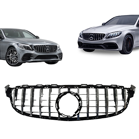 Grade Gtr Cromado Mercedes W205 Classe C63 C43 Amg 2019 2020