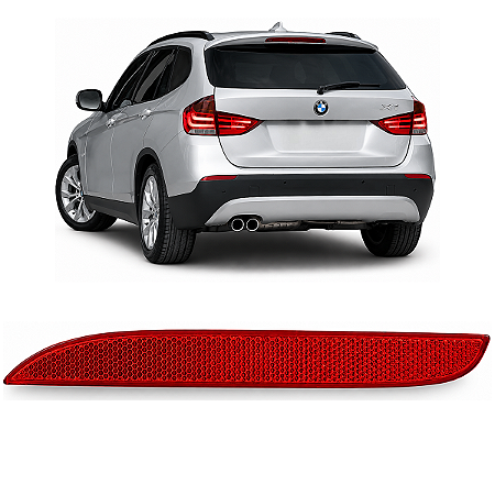 Refletor Olho de Gato Parachoque Traseiro Bmw X1 2009 2010 2011 2012 Esquerdo Motorista