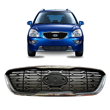 Grade Radiador Moldura Cromada Kia Carens 2008 2009 2010 2011 2012 2013 86350-1D000