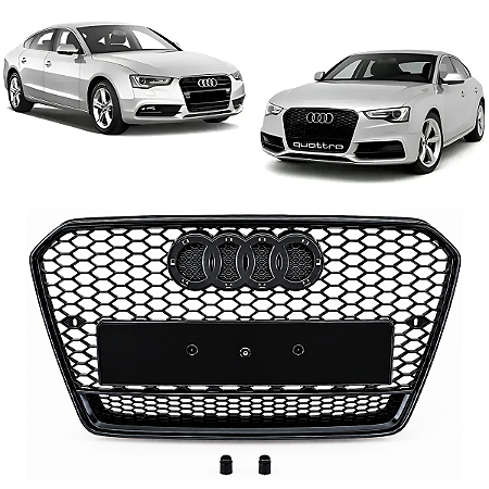 Grade Superior Friso Black Piano Dianteiro Audi A5 2012 2013 2014 2015 2016 8T0853651