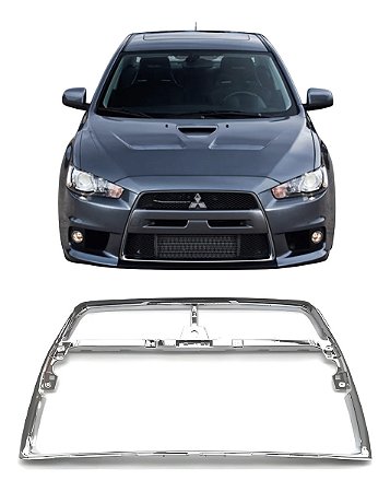 Friso Moldura Grade Lancer Evolution 2010 2011 2012 2015