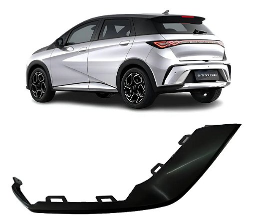 Friso Traseiro Byd Dolphin 2023 2024 2025 2026 Esquerdo
