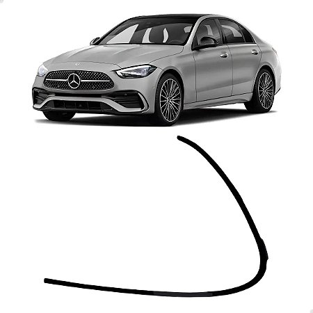 Friso Dianteiro Mercedes C200 C300 2022 2023 2025 Esquerdo