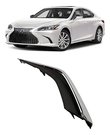 Friso Dianteiro Lexus Es 300h 2019 2020 2021 2023 Esquerdo