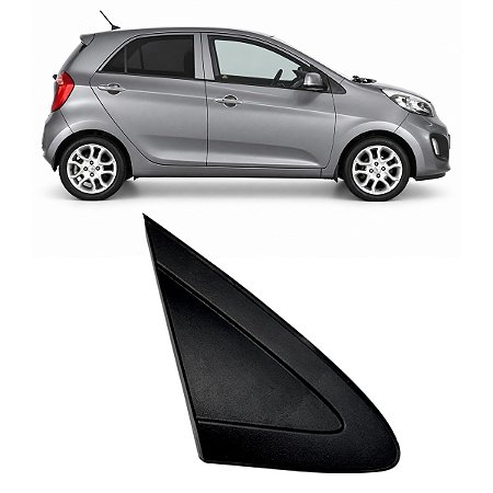Friso Moldura Retrovisor Picanto 2012 2013 2014 2015 2016 2017 Direito Passageiro Novo