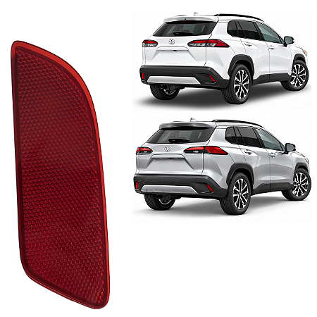 Refletor Traseiro Toyota Corolla Cross 2021 2022 2023 2024 2025 2026 2027 Direito Passageiro Novo