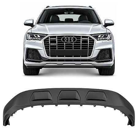 Spoiler Inferior Parachoque Dianteiro Audi Q7 2021 2022 2023 Novo