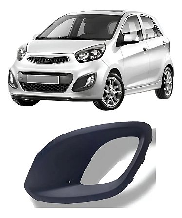 Grade Moldura Milha Picanto 2012 2013 2014 2015 Esquerdo