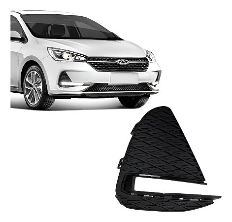 Grade Farol Milha Chery Arrizo 5 2019 2020 2021 Direito