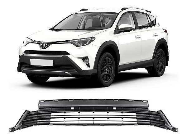 Grade Inferior Parachoque Dianteiro Rav4 2017 2018 Novo