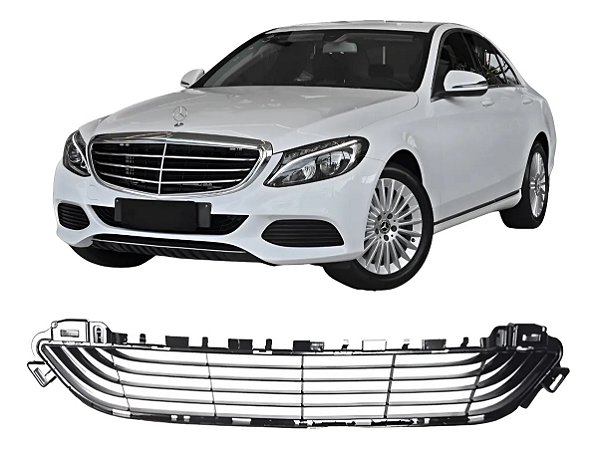 Grade Inferior Dianteira Mercedes C180 Exclusive 2017 2018