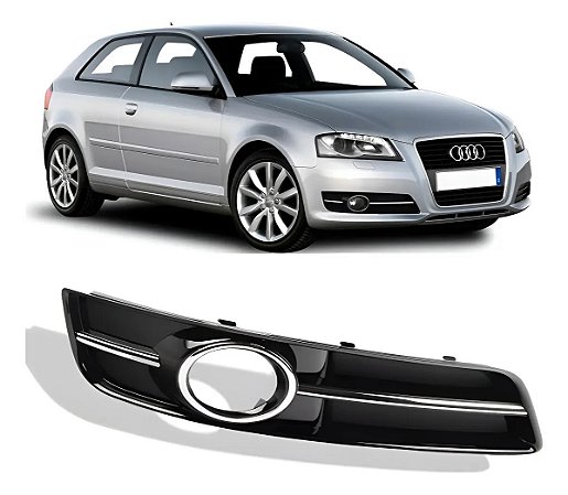 Grade Milha Com Friso Cromado A3 2010 2011 2012 2013 Direito