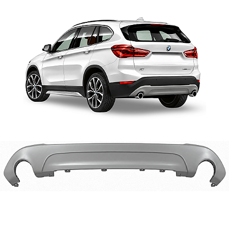 Spoiler Acabamento Inferior Parachoque Traseiro Bmw X1 F49 2016 2017 2018 2019 A51120051089