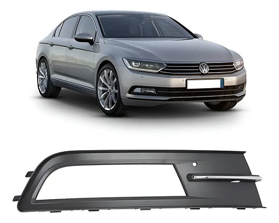 Grade Farol Milha Passat 2016 2017 2018 2019 Lado Direito
