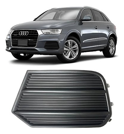Grade Farol De Milha Audi Q3 2015 2016 2017 2018 Esquerdo