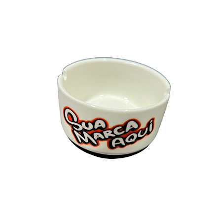 CINZEIRO DE PORCELANA PERSONALIZADO (1 UNIDADE)